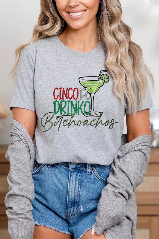 Cinco De Drinko Graphic T Shirts