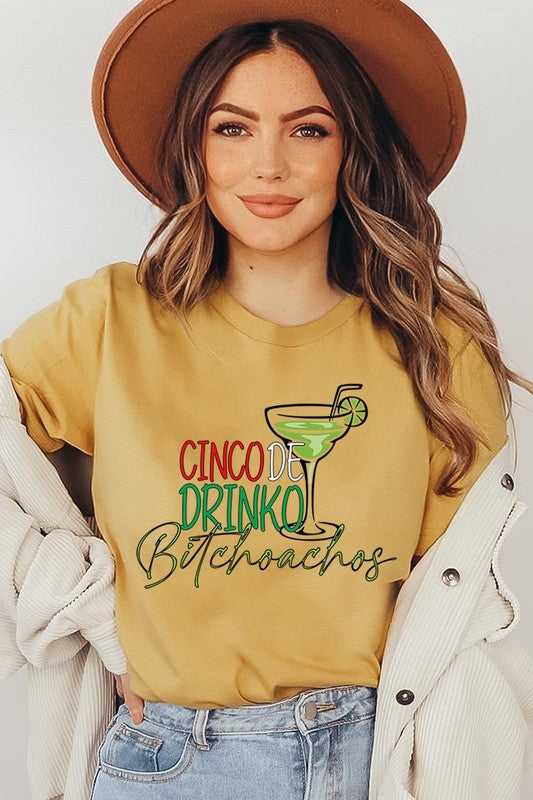 Cinco De Drinko Graphic T Shirts