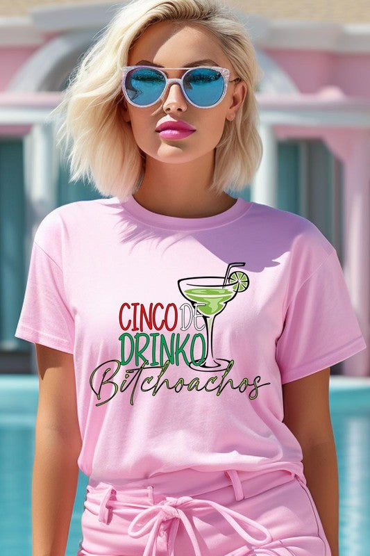 Cinco De Drinko Graphic T Shirts