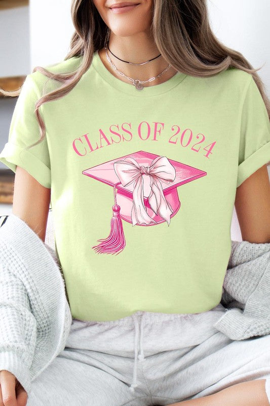 Coquette Class of 2024 Graphic T Shirts